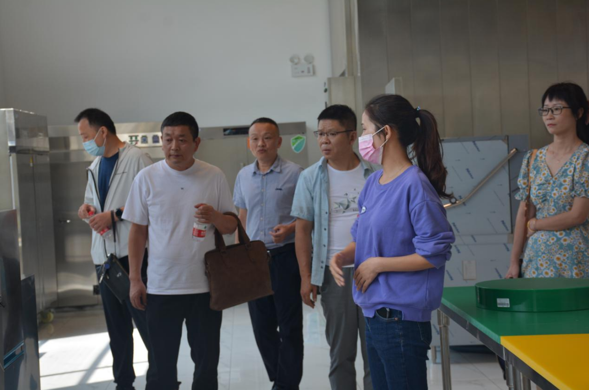 孝感市市场监督管理局高支队一行莅临湖北得一集团参观考察