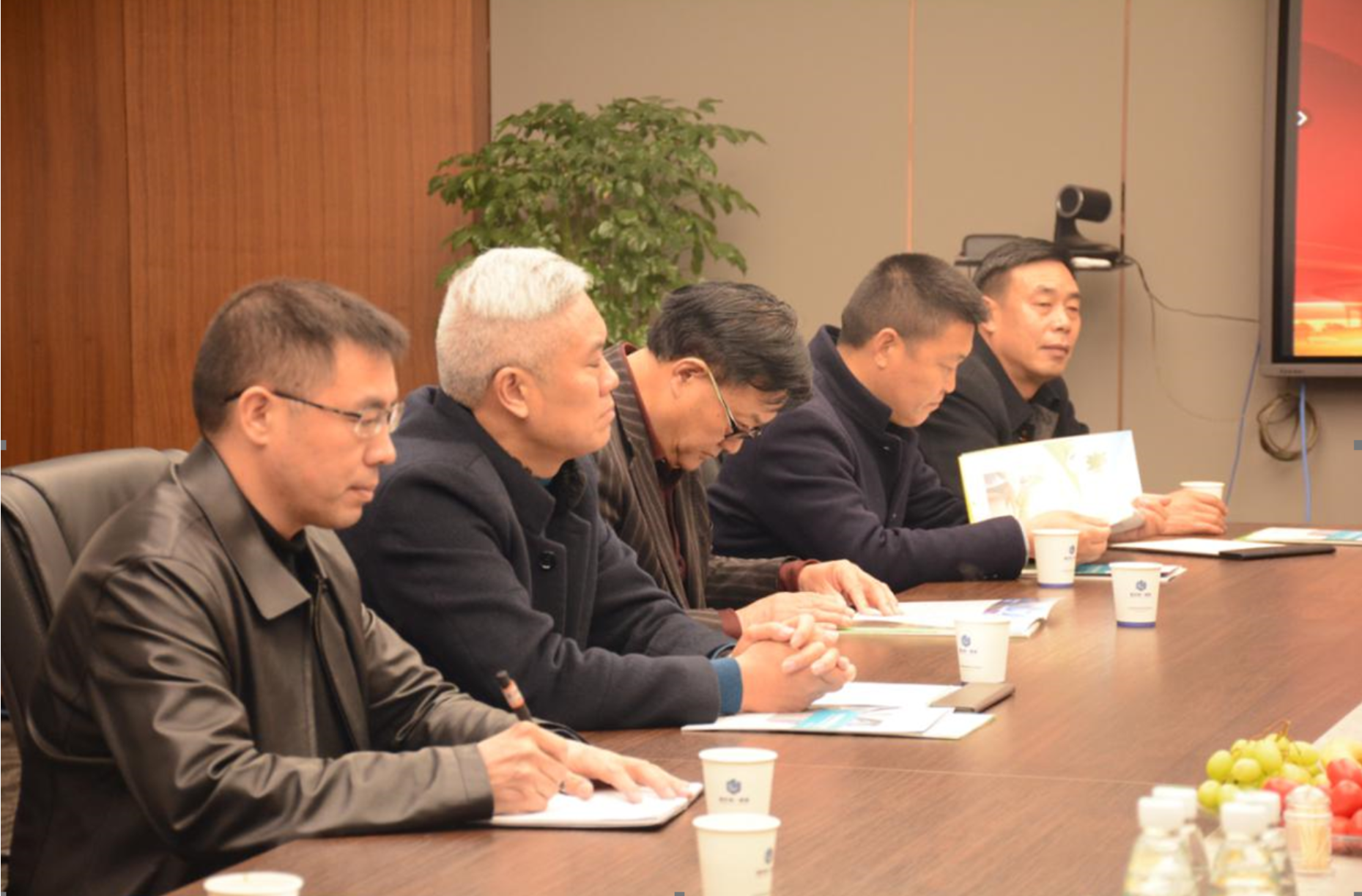 随州市教育局后勤办一行莅临我司检查指导工作！