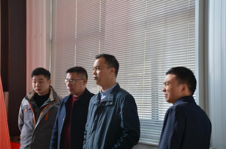 东津新区管委会领导莅临得一集团指导工作